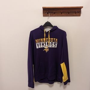 [NFL] Minnesota Vikings Purple Hoodie Sweatshirt